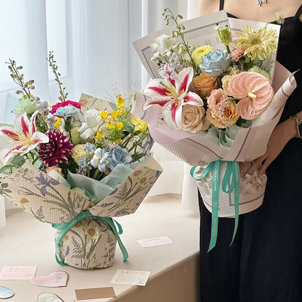 flower-wrapping-paper-bouquet