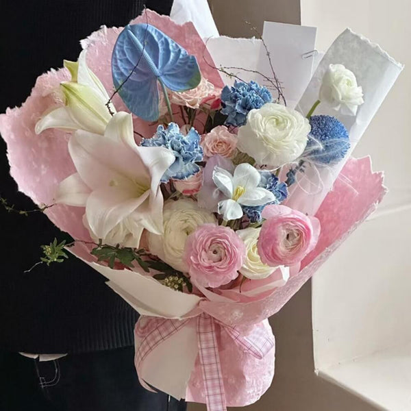 flower-wrapping-paper-bouquet