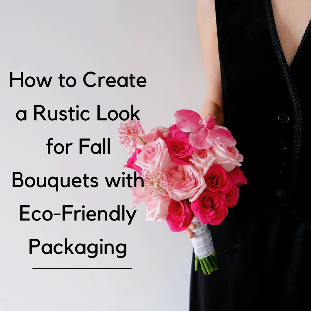 How to Create a Rustic Look for Fall Bouquets with Eco-Friendly Packaging